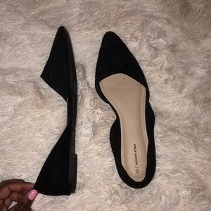 Black flats